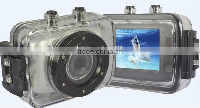HD 720P underwater digital cameras sports mini hd dv