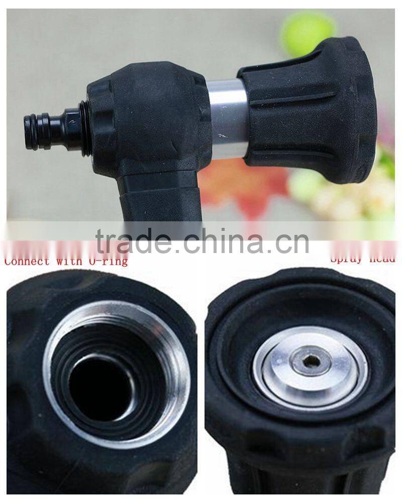 Hose spray nozzle washing car water