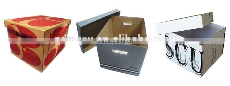 Custom High Quality Paper Storage Packaging Box
