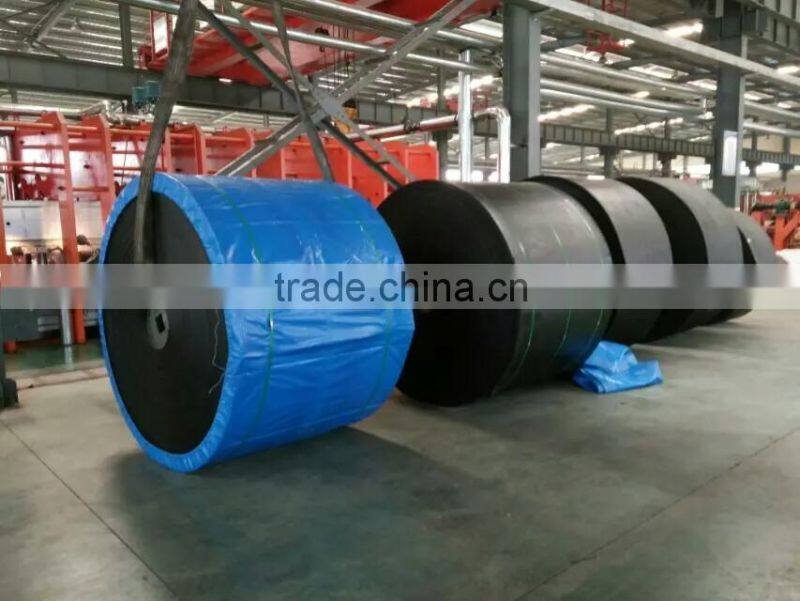 Flat belt EP fabric rubber conveyor belt