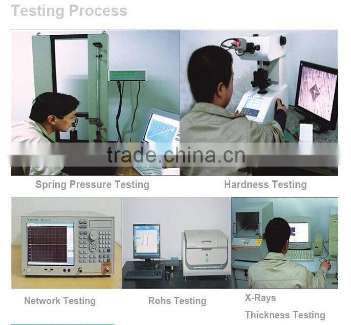 Factory Direct Sale ==custom machining small copper parts with gold plating