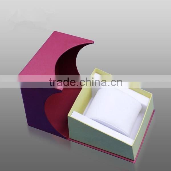 Cardboard single watch box for gift