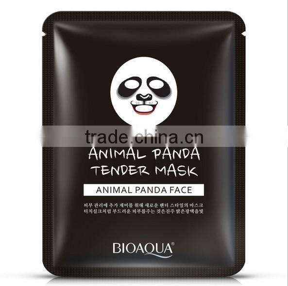 Hot selling 30g Animal Panda Bright facial Mask Smooth Bright face care