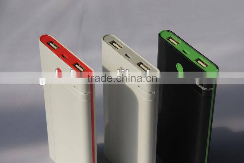 2014 high quality portable power bank charge 12000mah