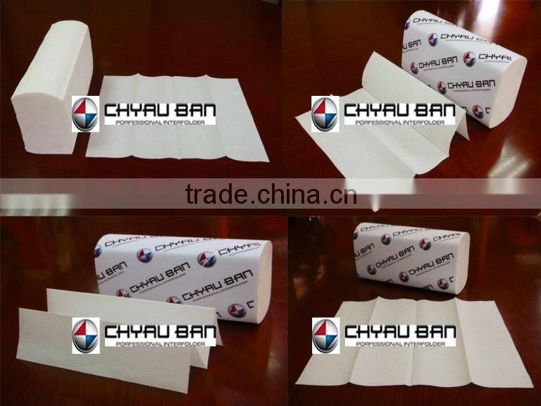 Film Wrapping Packing W Fold Hand Paper Towels Product Making Machinery