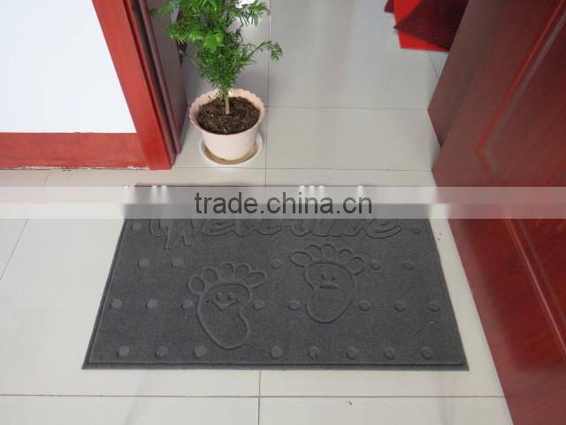 Custom dust control door mat