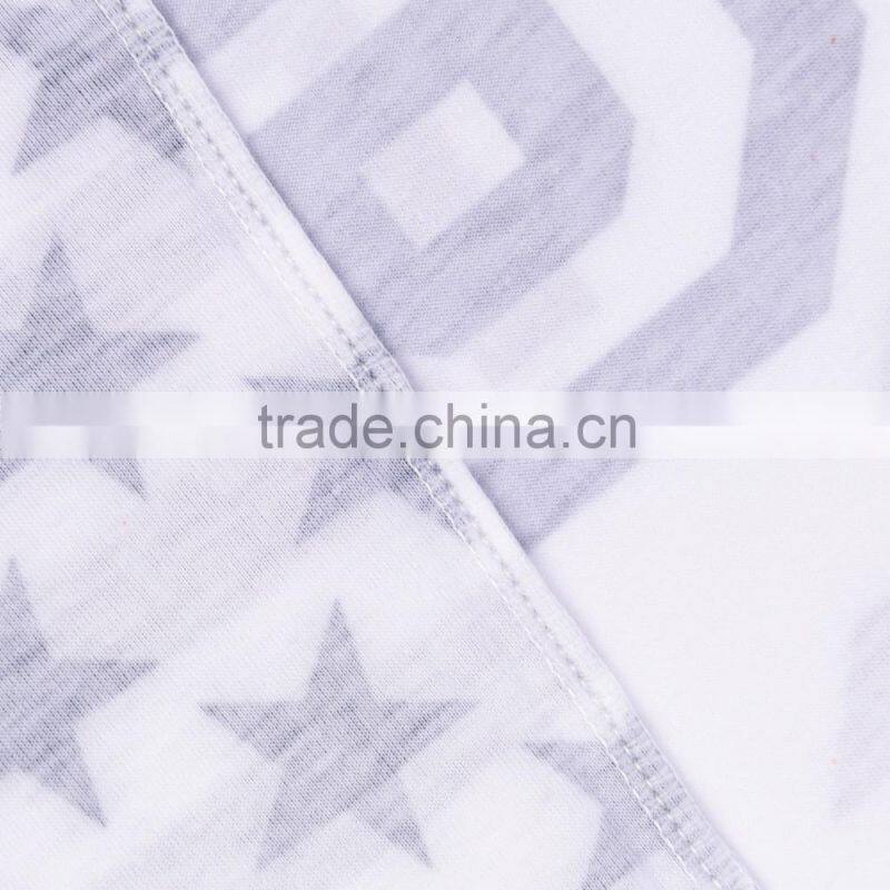 High Quality Custom 3D Printing Hustle Sports Gym Tshirt Women