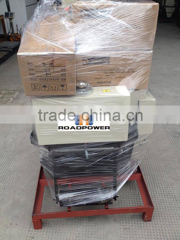 2015 Hot-sell Walk Behind Double Drum Mini Vibratory Tamping Roller Asphalt Gasoline Honda Vibratory Roller