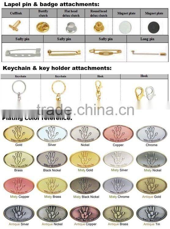 Imitation hard enamel zamak military belt buckles