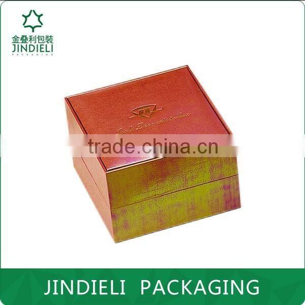 leather plastic watch box packaging for gift
