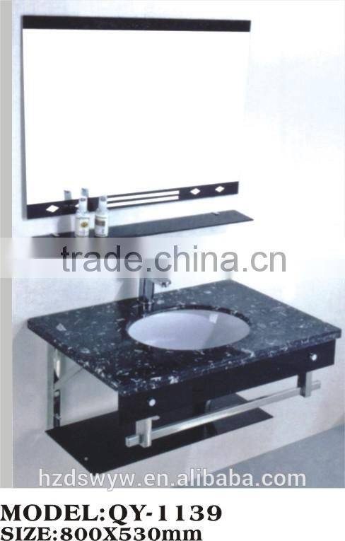 glass sink/glass bathroom sink/glass countertop sink