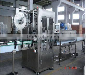 Automatic bottle labeling machine