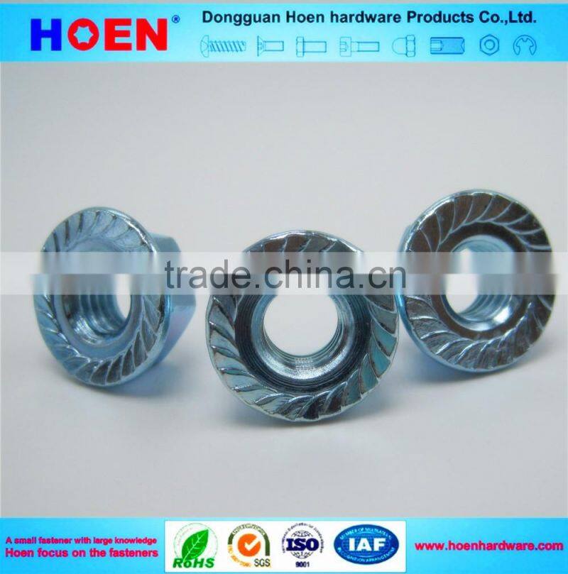 made in China DIN 6923 stainless steel 304 Hex flange nut