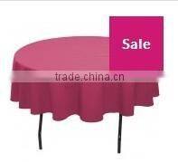 Round Satin fashion table cloth