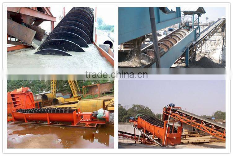 Mining spiral sand washer exported to South Africa