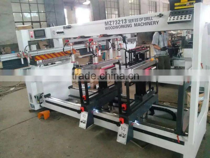 woodworking wood multi-boring machine