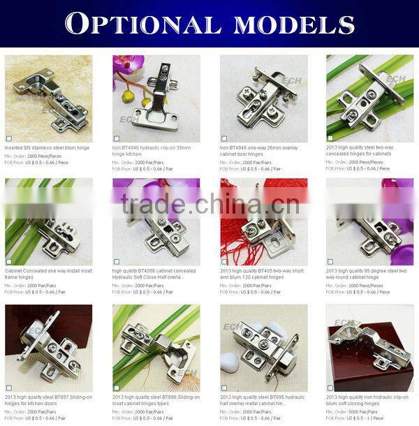 Hot sale high quality iron 180 degree cabinet hinges