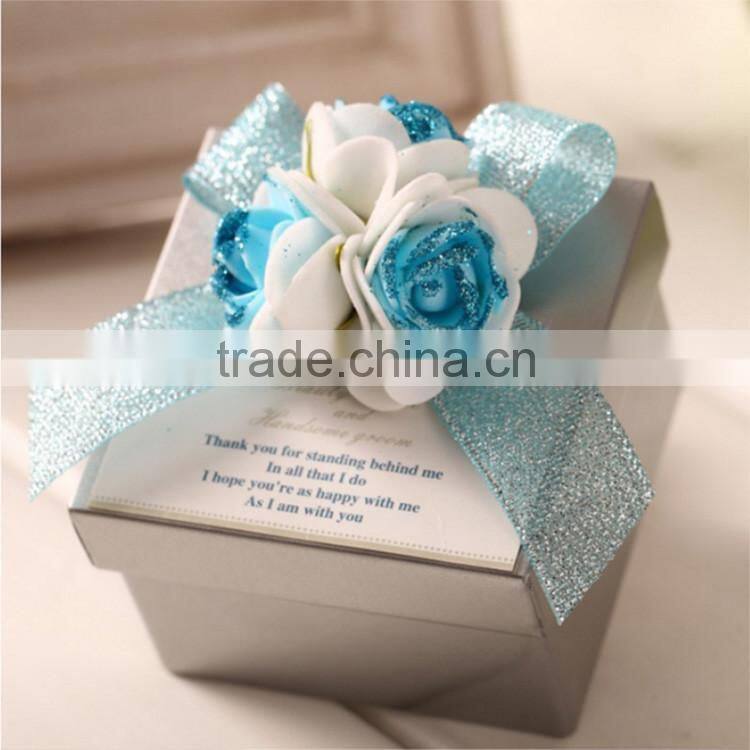 Customized creative paper gift box candy girl box