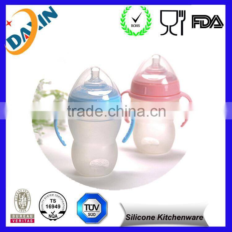 Standard size breast like baby bottle silicone nipple for wholesales