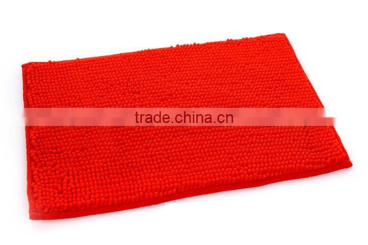 soft Microfiber Chenille Bath Rugs,Luxury Bathroom microfiber chenille bath rug