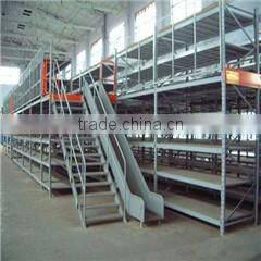 Warehouse mutil-level mezzanine flooring rack