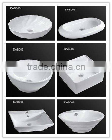 DAB002 Ceramic counter top wash basin