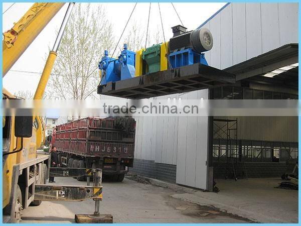 Waste tire recycling machine/tire recycling plant