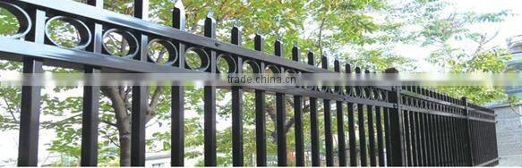 Hole sale steel tubular pool fence