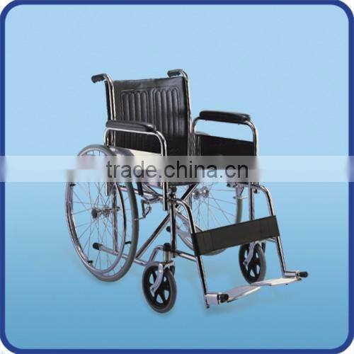 Economical manual Steel stander wheelchair
