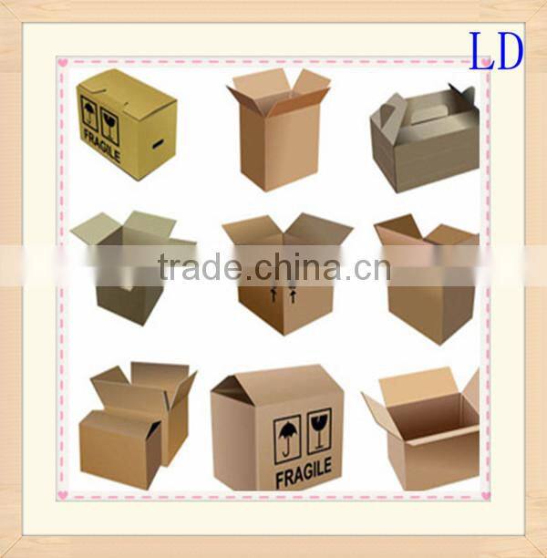 Folding Corrugated Paper Box With Waterproof For Shipping