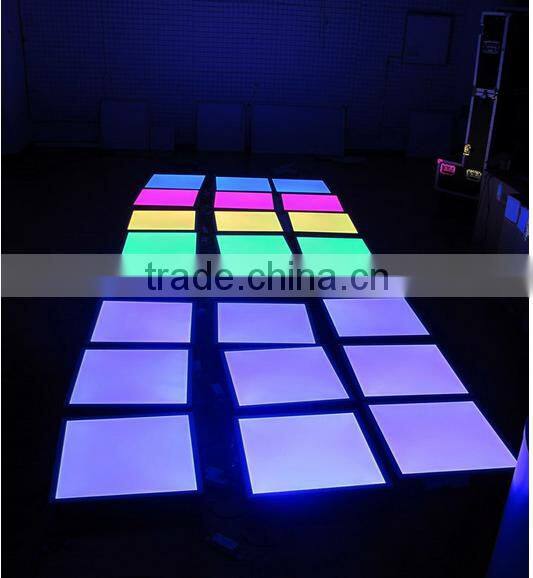 Hotel led lighting Wifi and 2.4G Wireless remote control 600x600 RGB led panel light 2x2 led flat panel 60x60cm