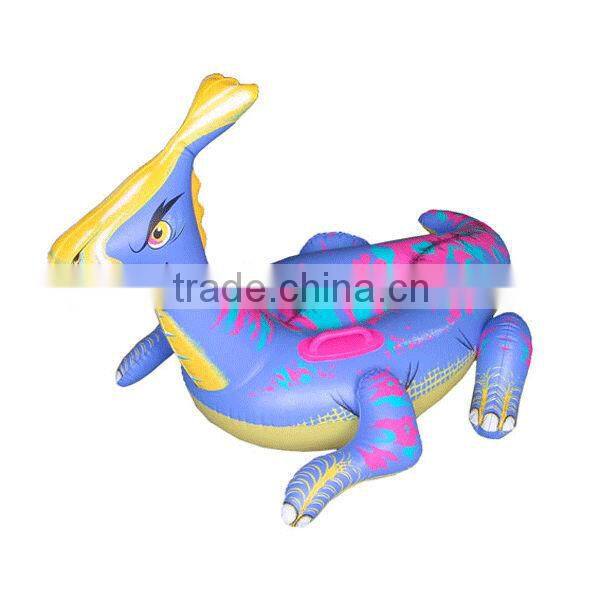 Inflatable bady PVC dragon rider toys