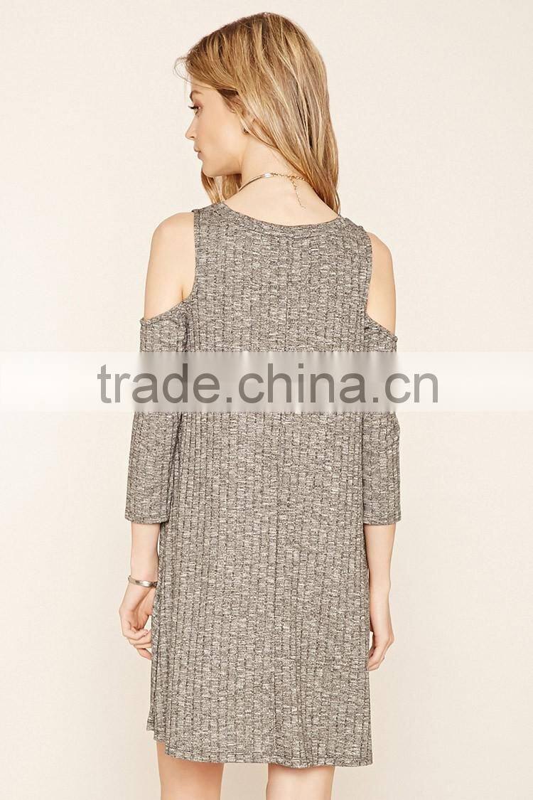 High Quality Knit Type Casual Dress With Fashion Design