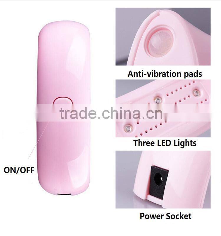 professional automatical mini easy carring led lamp nail 9w
