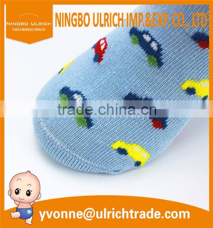 BA25 cotton knitting soft touch cartoon tube socks kids