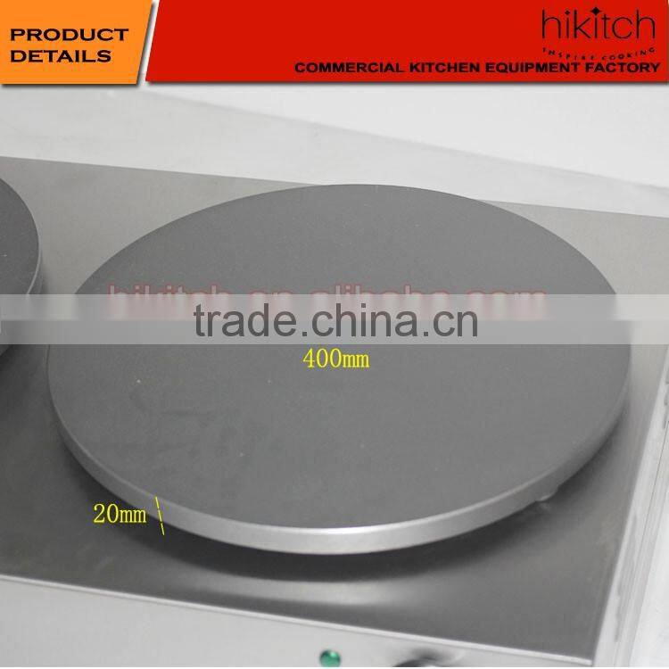 Commercial snack machines double hot plate electric crepe maker