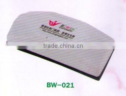 School and office supplier plastic border and felt white board whiteboard eraser with magnetic BW-021