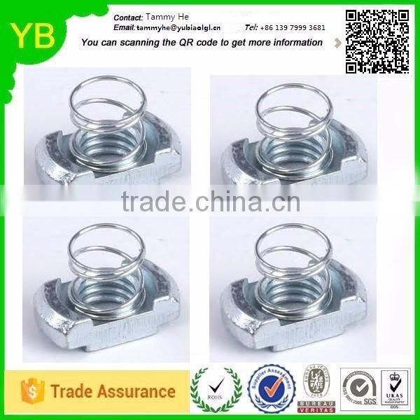 2016 Factory Manufacturing Dongguan Stainless Steel Spring Nut Made In China