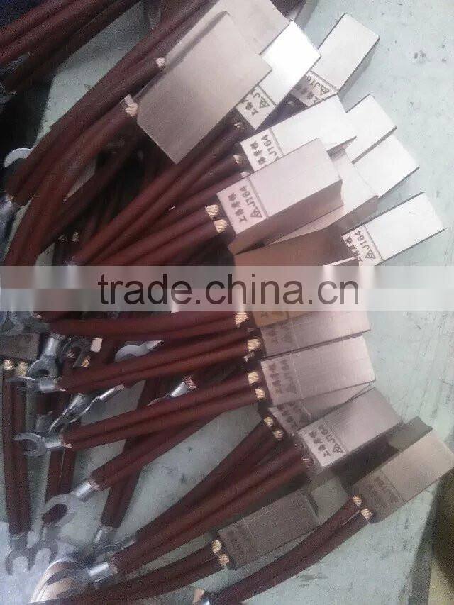 J164 copper graphite carbon brush for slip ring of AC Asynchronous motors
