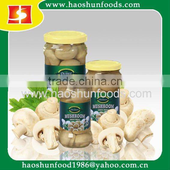 Canned Mushroom in Jars