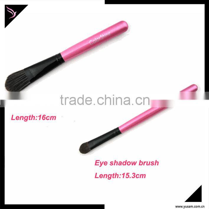 11 pcs makeup brush set with red pouch/Functional cosmetic brushes/make up brushes