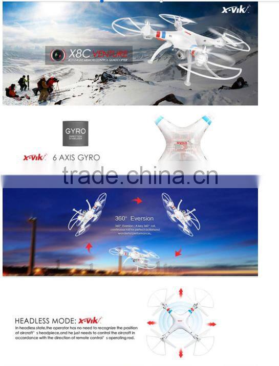 Syma X8C 2.4G with high camera RC drone hot selling quadcopter