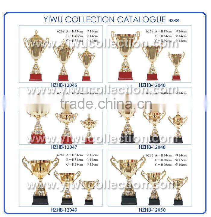 3d soccer trophy cup with man,sport metal trophy,trophy medal metal with wooden gift box