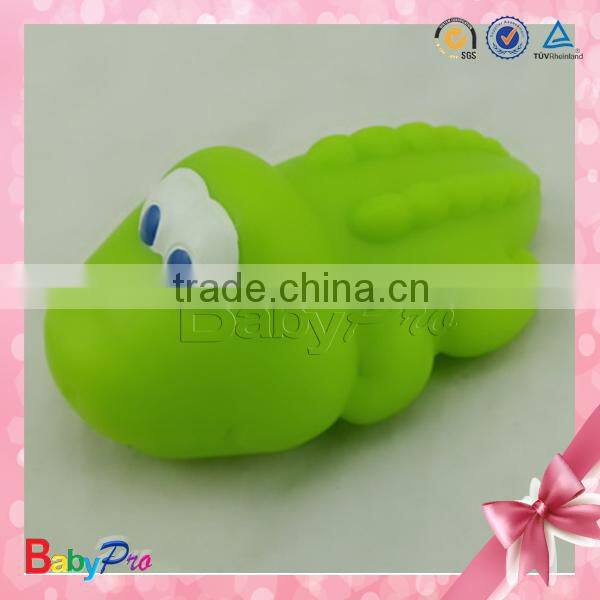 Eco-Friendly Promotional Floating Baby Bath Toy Crocodile Toy
