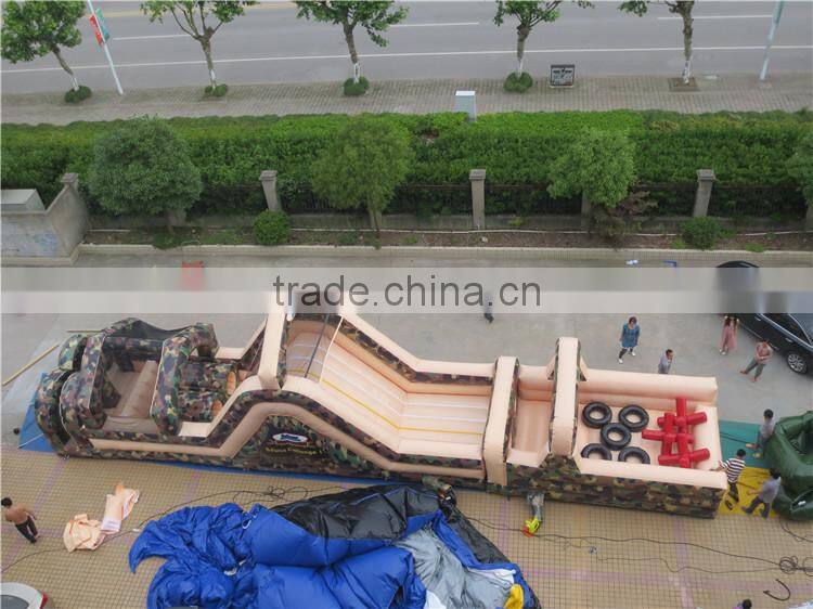 high quality cheap inflatable obstacle course for sale