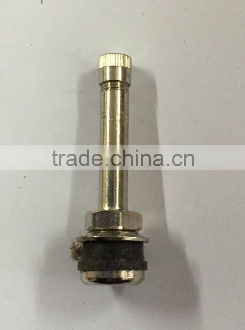 TR416L O-Ring Seal Clamp-in Brass Truck & Bus Tire Valve