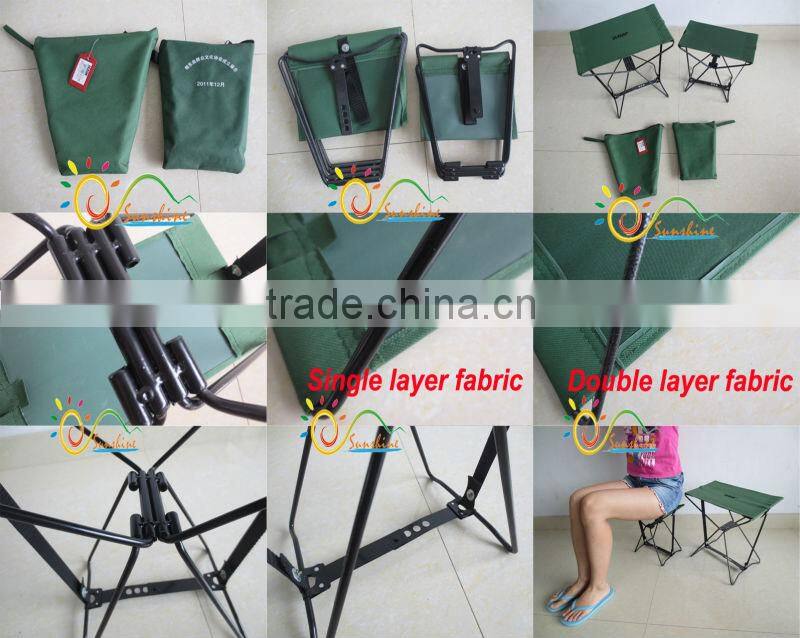 As seen on tv amazing pocket chair Supply Portable mini folding fishing stool / chair