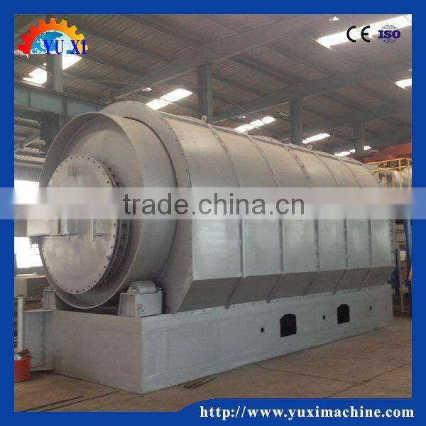 Best selling tyre oil refinery machine / crude tire pyrolysis machine / tire recycling machine