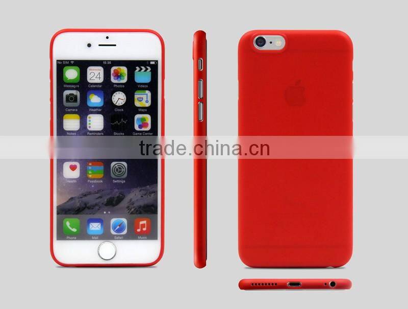Simple style for apple iphone 6 case 4.7 inch, Ultra thin cover matte transparent pp for iPhone6/6s