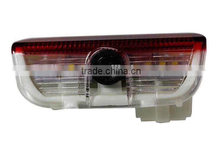 12V Auto Car Logo Door Courtesy Lights Laser Projector LED Ghost Shadow Car Logo Light For Special Car Skoda